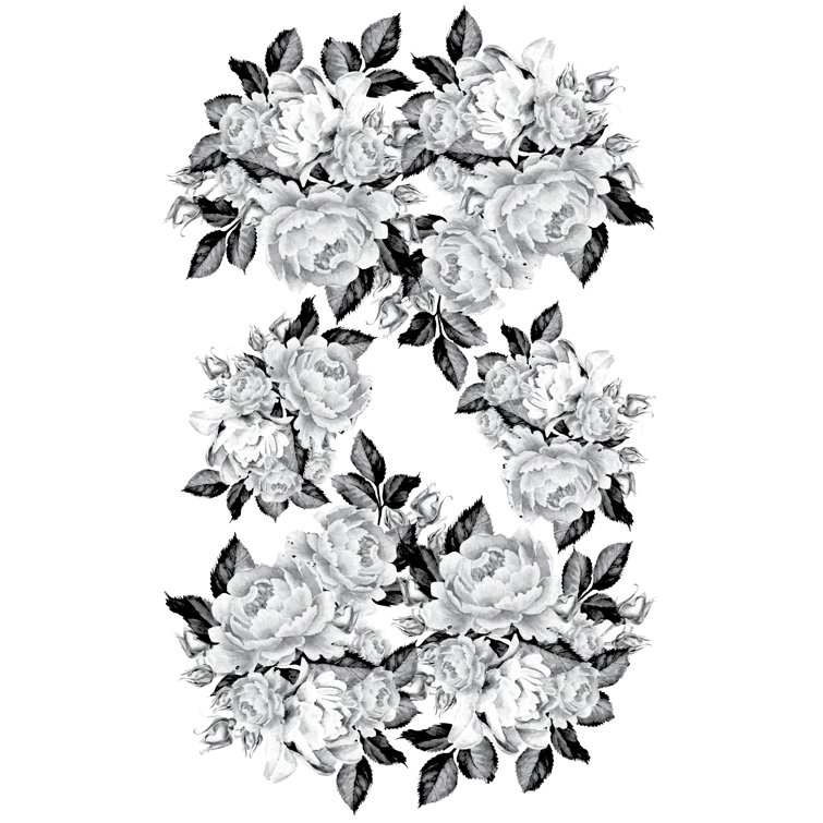 Urban Walls 8 Piece Floral Wall Decal Set Wayfair Canada